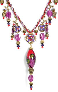 Bead & Button Sunset Necklace