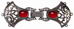 Flamenco Clasp Ruthenium